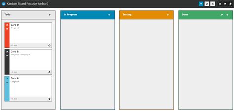 vscode kanban board.